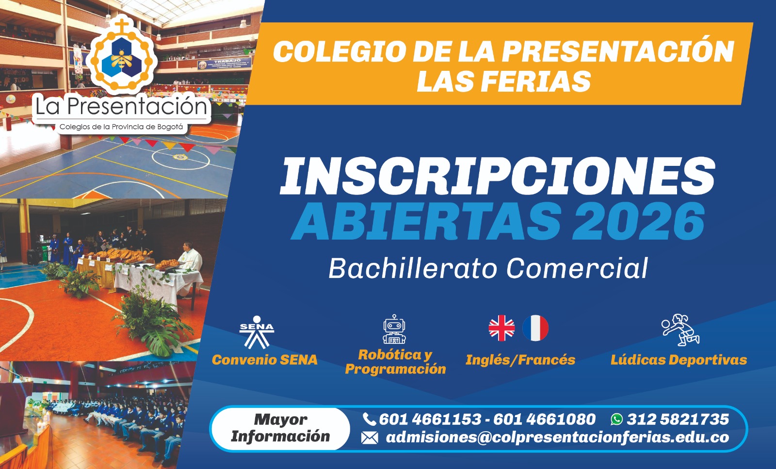 admisiones 2026