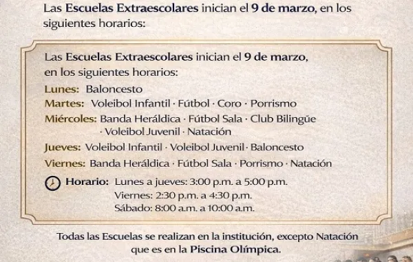 Aún te puedes inscribir ¡No faltes!