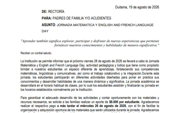 Los esperamos